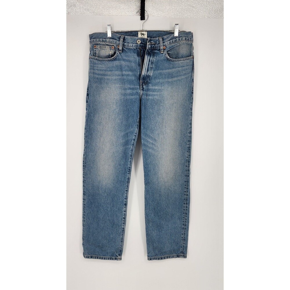 J.Crew 33X32 Rigid Light Wash Classic Straight Jeans NWT